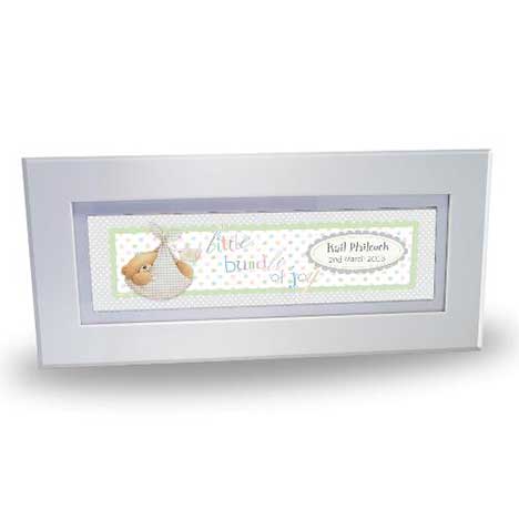 Personalised Forever Friends Baby Name Frame